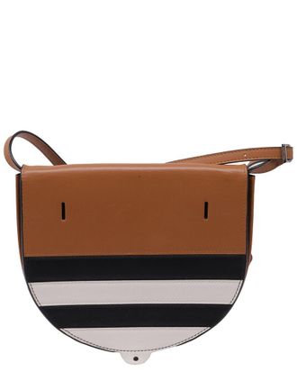 Loewe Brown Leather Mini Heel Crossbody (Authentic Pre-Loved)
