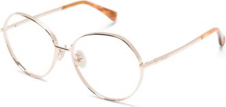 Max Mara Optical Frame - Dames - Brillen - Geel - 56 MM - Accessoires