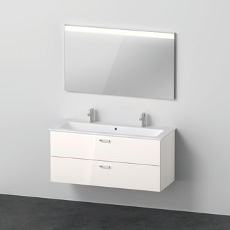 Duravit Duravit Xbase, Juego De Muebles De Pared, Con Espejo Led, Lavabo