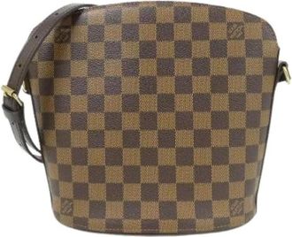 Louis Vuitton Pre-owned Damier Drouot Shoulder Bag - Pre-owned - Mujer - Marr&oacute;n - ONE SIZE