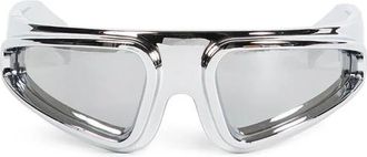 Rick Owens Zonnebrillen - unisex - Zonnebrillen - Grijs - ONE Size - Accessoires
