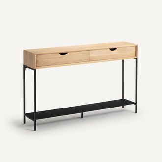 AM.PM Console in eiken fineer, Mambo