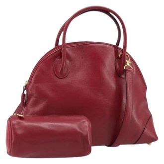 Bottega Veneta Pre-owned Handbags, female, Red, Size: ONE SIZE Pre-owned Hand Bag