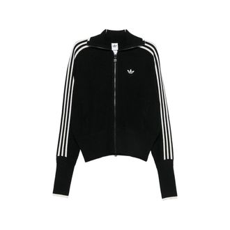 adidas Firebirdside-stripe Trefoil-logo Cardigan