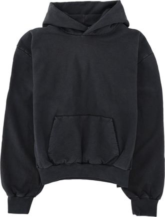 Fear of God Cropped Thick Cotton Kangaroo Hoodie