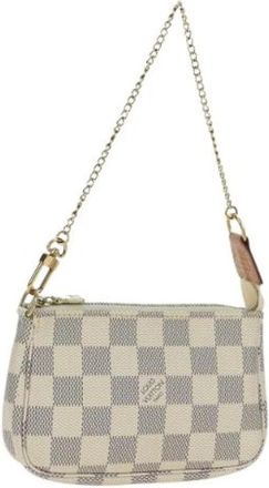 Louis Vuitton Pre-owned Shoulder Bag - Dames - Vintage Schoudertas - Beige - ONE Size - Vintage