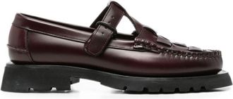 Hereu Soller leren loafers