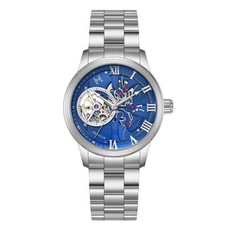 Heritor August Automatic Blue Dial Mens Watch HERHS4803