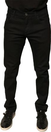 Dolce & Gabbana Heren, Jeans, Zwart, Maat: L Denim