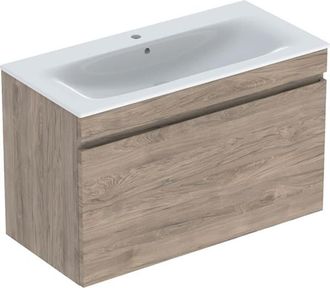 Keramag Keramag - Geberit Renova Plan Set Con Lavabo Y Mueble Bajo Lavabo, 1 Caj&oacute;n