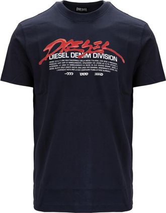 Diesel T-Camicie - - Tops - Uomo - Blu - M