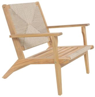 Nordlys Sill&oacute;n de interior/exterior en acacia cuerda