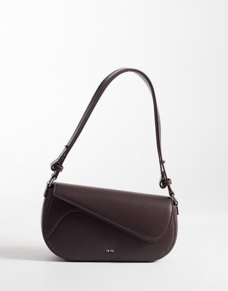 JW PEI borsa a spalla Addisyn in marrone scuro