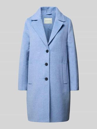 Tom Tailor Regular Fit Mantel mit Woll-Anteil in Hellblau, Gr&ouml;&szlig;e M
