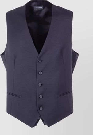 Tagliatore mens suit gilet satin back