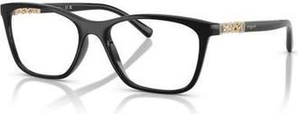 Vogue Eyewear 53mm Rectangle optical glasses in Black at Nordstrom