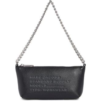 Marc Jacobs Standard Supply Leather Shoulder Bag in Black at Nordstrom Rack