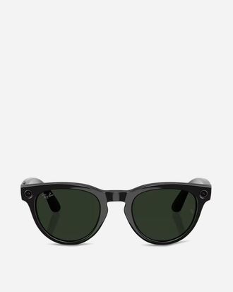 Ray-Ban Low Bridge Fit Headliner Gen 2 Sunglasses Shiny Black / G-15 Green