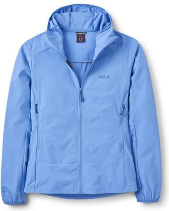 RAB Borealis Hoody Softshelljacke f&uuml;r Damen | blau