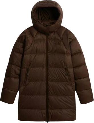 The North Face Hydrenalite City Down Hooded Parka - Dames - Sport - Bruin - Maat: M Zijde