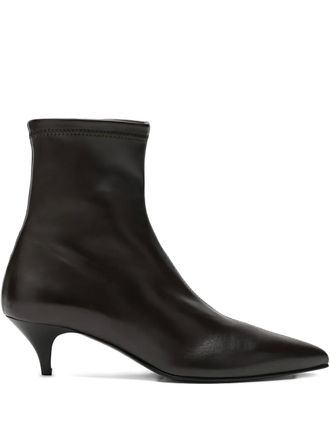 A.Emery Ophelia pointed-toe boots - women - Calf Leather/Calf Leather/Calf Leather - 38 - Brown