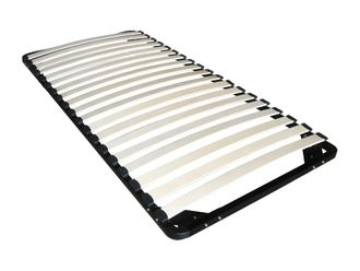 VENTE-UNIQUE.COM Somier de lamas metal negro