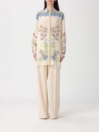 Etro Camicia Etro in seta con stampa floreale