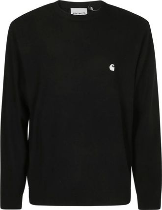 Carhartt Work in Progress Hombre, Jerseys, Negro, Talla: M