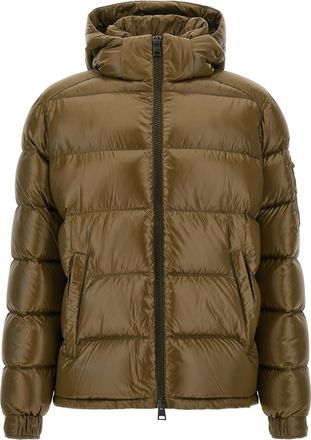 Herno Bicolor Polyamide Full-Length Mens Jacket