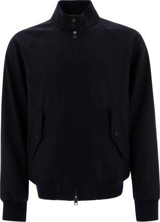 Baracuta G9 Melton Bomberjack - Heren - Zomerjassen - Blauw - XS - Katoen - Jassen