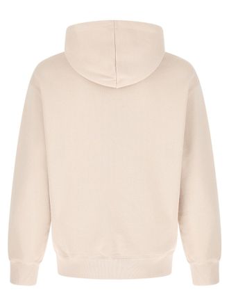 Maison Kitsun&eacute; Fox Head Embroidered Hoodie - Beige