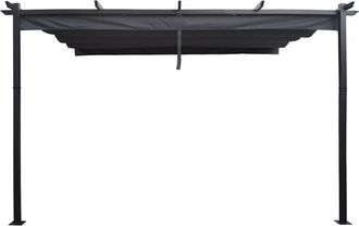 Habitat & Jardin P&eacute;rgolas gris 395 x 289 x 231 cm