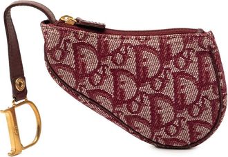 Dior Pre-owned Dior Diorissimo Trotter Saddle Coin Pouch Ladies T8R9MGWK353T3DCK