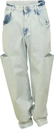 Maison Margiela Wide Jeans - Dames - Loose Fit Jeans - Blauw - W29 - Jeans