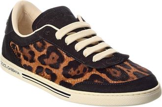 Dolce & Gabbana Tropez Haircalf & Suede Sneaker