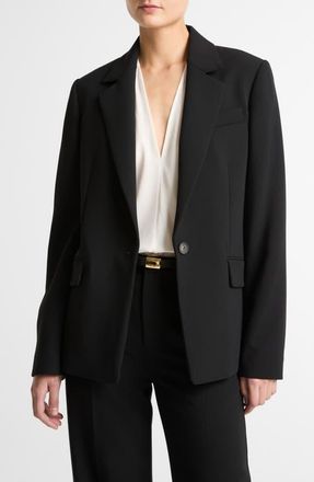 Vince Soft Sculpture Blazer in Black at Nordstrom, Size 00