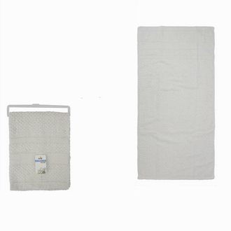 Trade Shop Trade Shop - Asciugamano Da Bagno Telo In Cotone Morbida 70 X 140cm 410gr Colore Bianca 79486