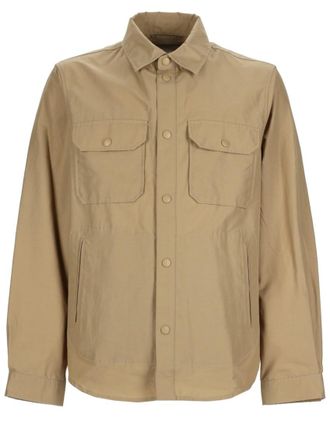 Woolrich Beige Shirt Collar Jacket