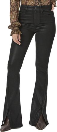 Paige Black Fog Luxe Coating Jean