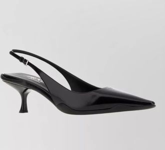 Prada leather mules