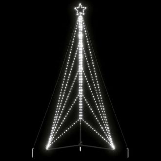 vidaXL &Aacute;rbol De Navidad Led 615 Leds Blanco Fr&iacute;o 404,5 Cm Vidaxl