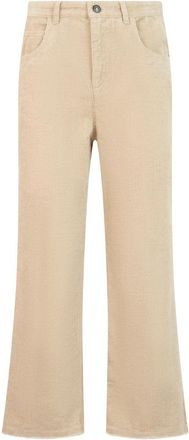 Isabel Marant Flared Pants - Dames - Flared Jeans - Beige - XS - Katoen - Jeans