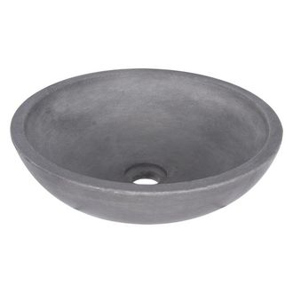 Differnz Ravano Waskom Rond 40x12cm Beton grijs
