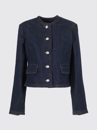 7 For All Mankind Jacket Woman color Blue