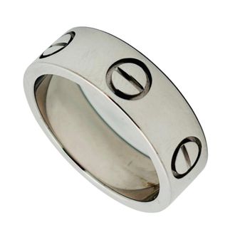 Cartier White Gold White Gold (18K) Band Ring (Pre-Owned)