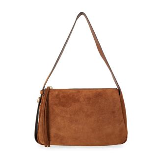 Tory Burch Dames, Tassen, Bruin, Maat: ONE Size Su&egrave;de