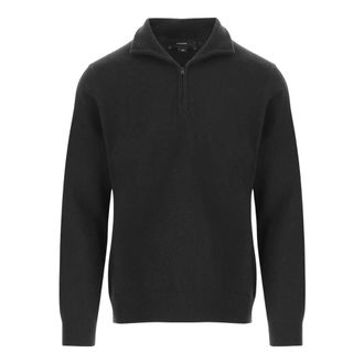 Vince Maglione in Cashmere - - Knitwear - Uomo - Nero - L
