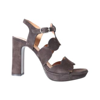 Chie Mihara High Heel Sandals, female, Brown, Size: 6 US Caliga Sandal