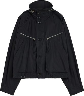 Christophe Lemaire Parachute jacket - men - Fabric - 48 - Black