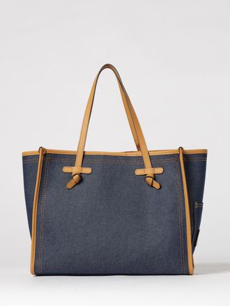 Gianni Chiarini Borsa Marcella Gianni Chiarini in denim di cotone e pelle